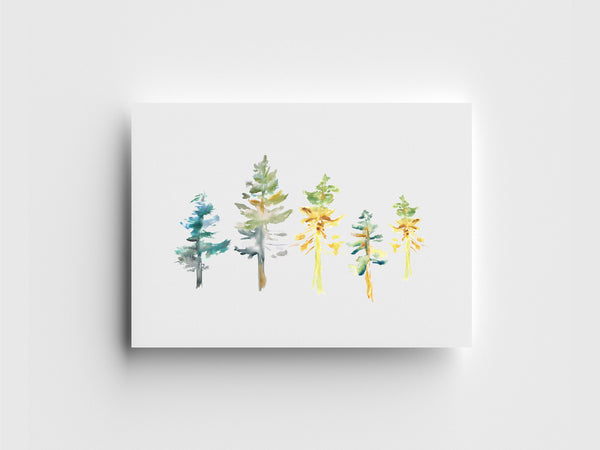 "Evergreens" Limited Edition Print 