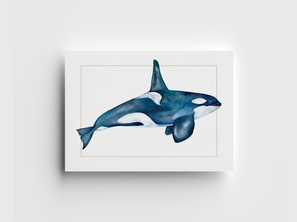 Southern Resident Killer Whale Greeting Card