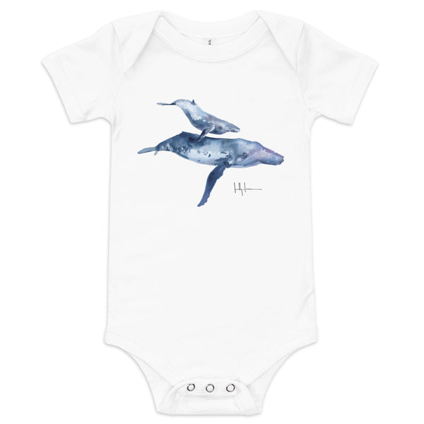 Mother Calf Humpbacks Baby One Piece