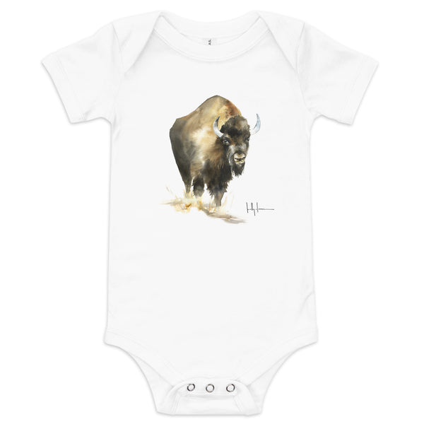 American Bison Baby One Piece