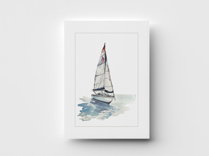 Sailboat Greeting Card