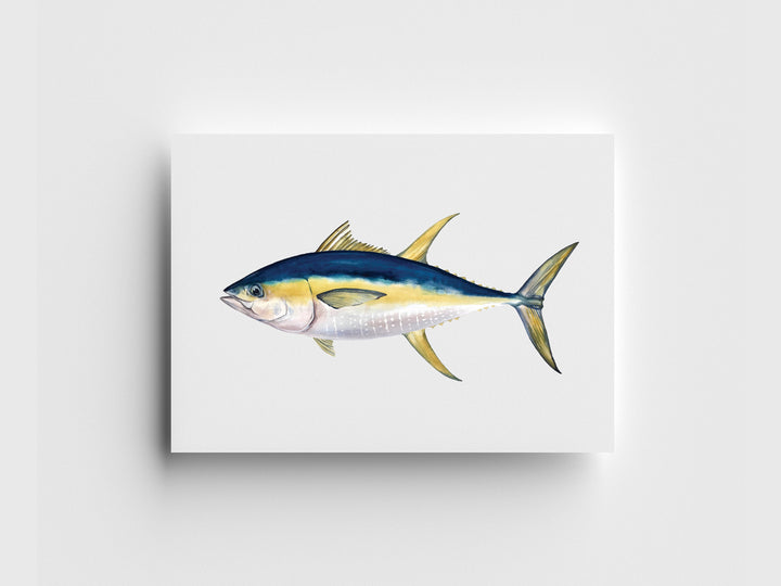 Yellowfin Tuna Limited Edition Print